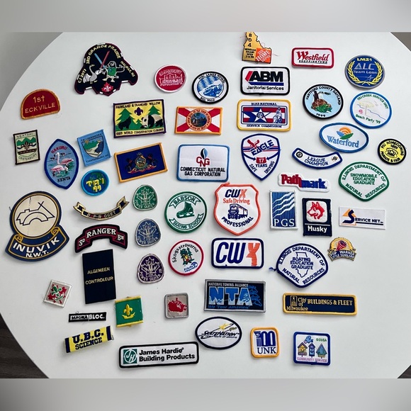 Assorted Vintage Patches Collection - Picture 1 of 9